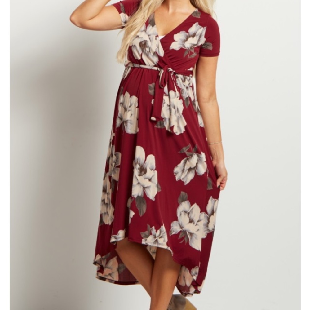 Pink Blush M/L nursing dress
